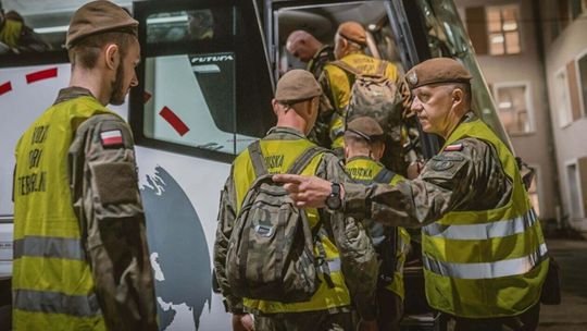 Ponad 600 lubelskich terytorialsów wyruszyło na Dolny Śląsk