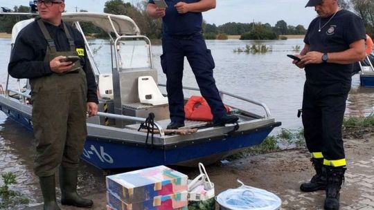 Puławscy policjanci pomagają na południu Puławscy policjanci pomagają na południu