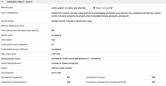 OPIEKUN OSOBY STARSZEJ