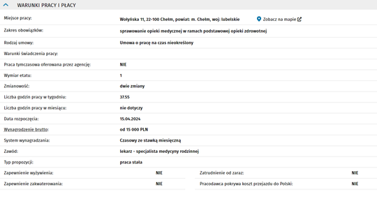 LEKARZ SPECJALISTA MEDYCYNY RODZINNEJ