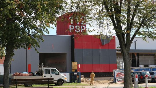Budowa nowej komendy PSP w Puławach