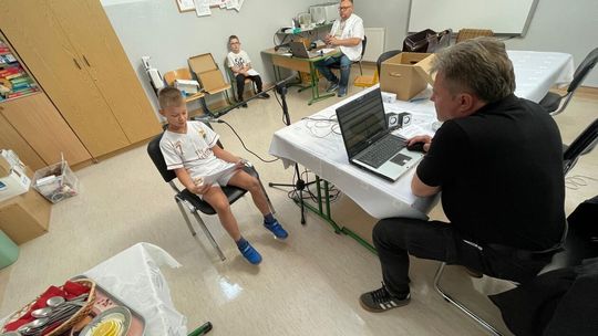 Badania przesiewowe w SP w Żdanowie