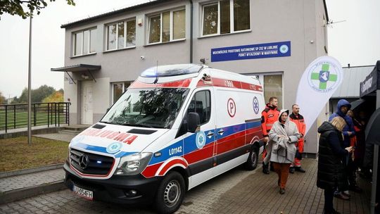 Otwarcie stacji pogotowia ratunkowego w Maryninie