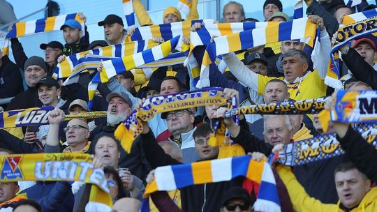 Motor Lublin - Widzew Łódź - tak się bawią kibice!