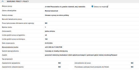 MONTAŻYSTA BALUSTRAD
