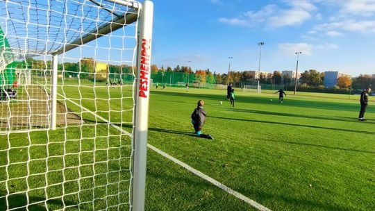 Nowe boisko przy Akademii Piłkarskiej Podlasie w Białej Podlaskiej