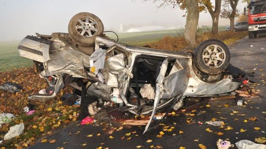 Wypadek w Żółkiewce