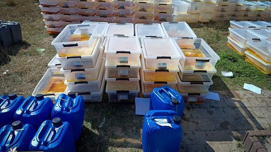 Zlikwidowana fabryka narkotyków