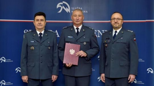 Wprowadzenie nowego dyrektora Zakładu Karnego w Zamościu 