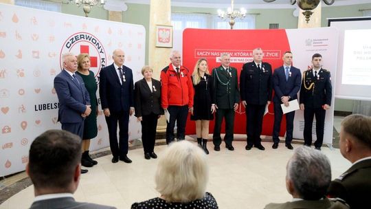 Uroczyste obchody Dnia Honorowego Krwiodawstwa Polskiego Czerwonego Krzyża Uroczyste obchody Dnia Honorowego Krwiodawstwa Polskiego Czerwonego Krzyża
