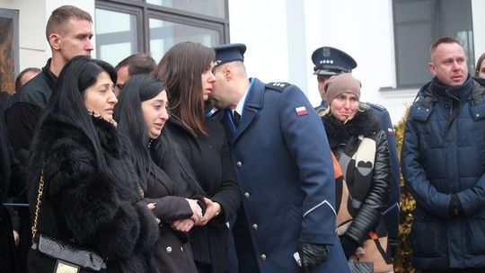 Pogrzeb policjanta Mateusza Biernackiego w Białej Podlaskiej 