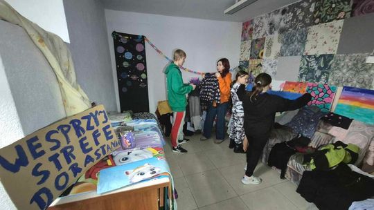 Wymiana ubrań na kwadracie