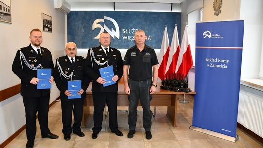 Służba więzienna podarowała sprzęt jednostkom OSP