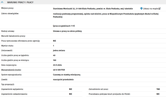 NAUCZYCIEL WYCHOWANIA PRZEDSZKOLNEGO