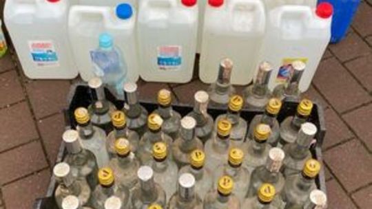 Nielegalna wytwórnia alkoholu w powiecie puławskim