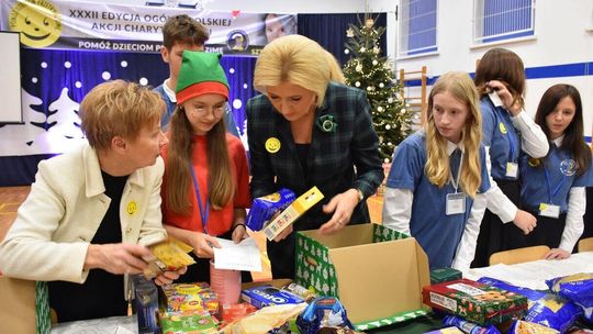 Pierwsza dama w puławskiej szkole