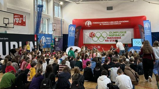 Aleksandra Mirosław w SP29 w Lublinie