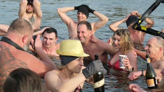 Noworoczne morsowanie