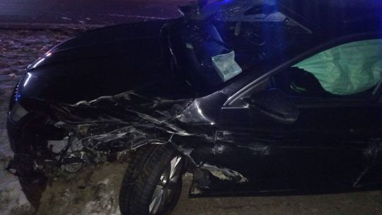 Wypadek na trasie S17