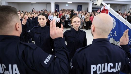 Ślubowanie nowych policjantów garnizonu lubelskiego Ślubowanie nowych policjantów garnizonu lubelskiego