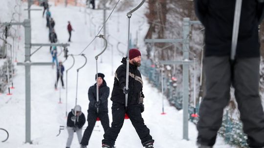 Stok narciarski w Kazimierzu Dolnym