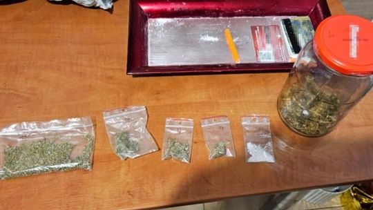 Narkotyki zabezpieczone przez kraśnicką policję Narkotyki zabezpieczone przez kraśnicką policję