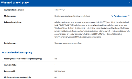 IINŻYNIER SYSTEMÓW SIECI KOMPUTEROWYCH