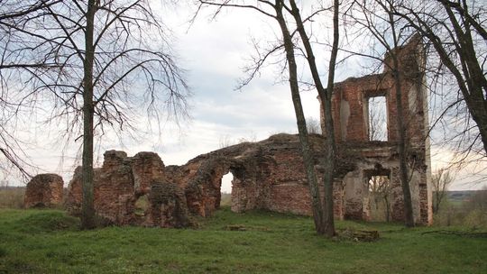 Ruiny zamku w Zawieprzycach