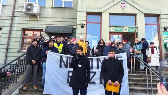 Protest w Chełmie