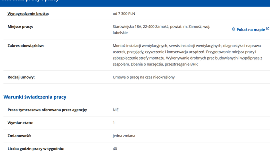 MONTER/KONSERWATOR INSTALACJI WENTYLACYJNYCH