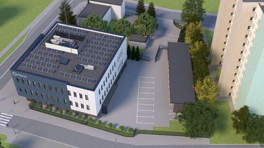 Wizualizacje nowego komisariatu przy Walecznych Wizualizacje nowego komisariatu przy Walecznych