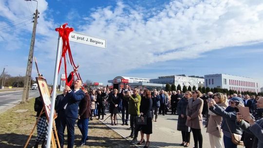 Ulica profesora Józefa Bergiera w Białej Podlaskiej Ulica profesora Józefa Bergiera w Białej Podlaskiej