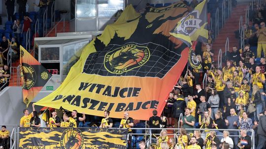 Kibice jak zawsze licznie wspierali siatkarzy Bogdanki LUK Lublin