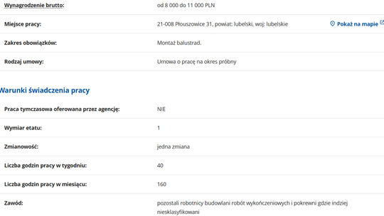 MONTAŻYSTA BALUSTRAD