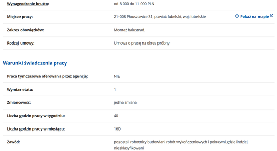 MONTAŻYSTA BALUSTRAD