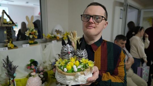 Przegląd stroików wielkanocnych w lubelskim DPS przy ul. Głowackiego 26a 