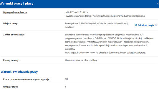 Oferty pracy w województwie lubelskim