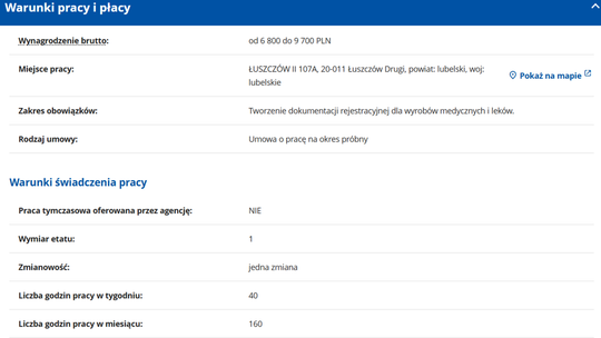 SPECJALISTA DS. REJESTRACJI I CERTYFIKACJI WYROBOW MEDYCZNYCH