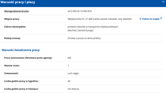 KIEROWCA SAMOCHODU DOSTAWCZEGO