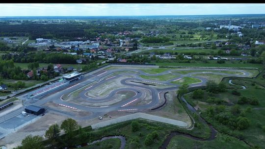 Autodrom w Biłgoraju na finiszu prac
