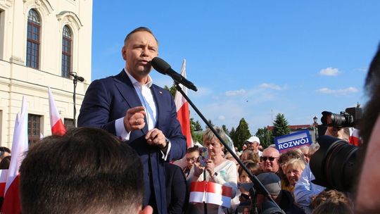 Wiec Nawrockiego w Lubartowie Wiec Nawrockiego w Lubartowie