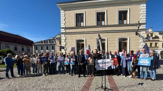 Podsumowanie kampanii Rafała Trzaskowskiego w Zamościu Podsumowanie kampanii Rafała Trzaskowskiego w Zamościu