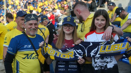 Kibice na meczu Orlen Oil Motor Lublin - PRES Grupa Deweloperska Toruń
