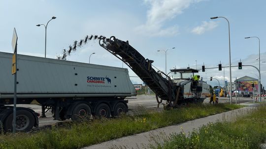 Początek prac na ul. LL'80 przy Arenie Lublin