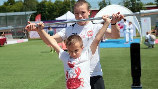 Piknik Olimpijski na terenach zielonych Politechniki Lubelskiej.