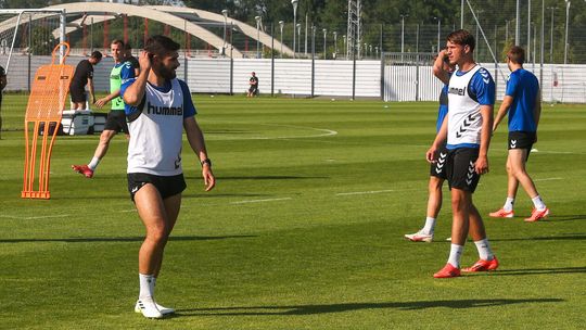 Pierwszy trening Motoru Lublin przed startem sezonu 2025/2026 Pierwszy trening Motoru Lublin przed startem sezonu 2025/2026