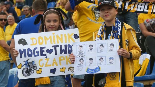 Kibice na meczu Orlen Oil Motor Lublin - Bayersystem GKM Grudziądz