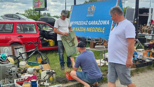 Wyprzedaż garażowa Targ pod Zamkiem w Lublinie 29.06.2025 