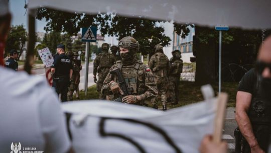 Ćwiczenia wojska i medyków