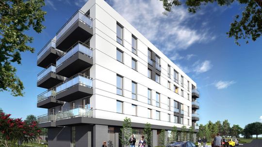 Blok PR-BUD Development przy ul. Wyszyńskiego - wizualizacje